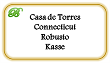 Casa de Torres Connecticut Robusto, 25 stk.