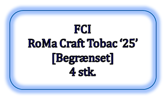 FCI - RoMa Craft \'25\', 4 stk. (80,50 DKK pr. stk.) [Kan ikke skaffes længere]