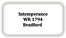 Intemperance WR 1794 Bradford [Kan ikke skaffes længere]