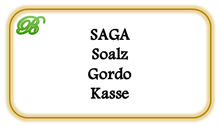 SAGA Solaz Gordo, 24 stk. (UDSOLGT)